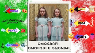 IO ADORO LA PESCA! OMONIMI - OMOFONI-OMOGRAFI E POLISEMATICHE