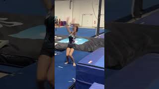 First time doing this pass! #gymnast #gymnasticshorts #tumbling #sport #sports