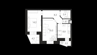 Современная квартира на улице Сердобольская дом 7 корпус 2