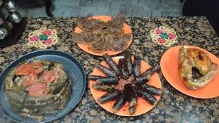 طريقه عمل المحشي وسر الخلطه الرهيبه ولف ورق العنب زي المطاعم 🍗🥙