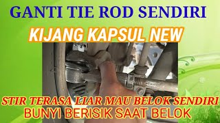 mengganti tie rod kijang kapsul