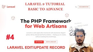 How to Edit/Update Record in Laravel 9 ||Laravel 9 Tutorial in Hindi #laravel9tutorial #playerofcode