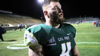 Cameron Ontko - Cal Poly Vs. Montana Post-game Interview 10/25/2014