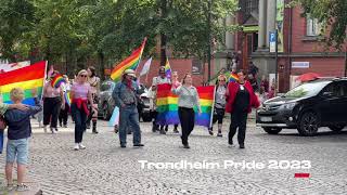 Supporting brothers in Trondheim Pride | CaptainsVoyage