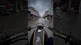 hey prabhu ye kya hua #bulletlover #bulletstatus #bullet #rainnyday #himachalpradesh #flood #rain