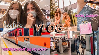 SPOTKAŁAM SIĘ Z OLĄ W TYM SAMYM MIEJSCU PO ROKU CZASU!😍 *zakupy, kino, sushi, vlog* 🛍