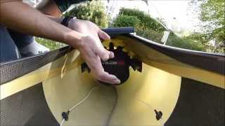 Wash Rider TV- DIY kayak foot pump into a racing K1