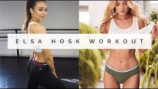 VICTORIA'S SECRET MODEL WORKOUT | ELSA HOSK | Danielle Peazer