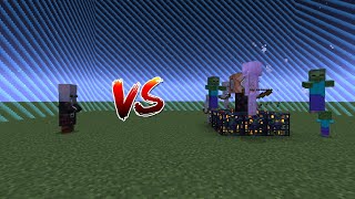 Magispeller vs Zombie and Skeleton Spawner  Minecraft  Mob Battle