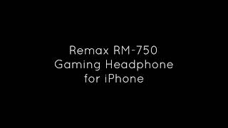 Headset Gaming iPhone Remax RM-750