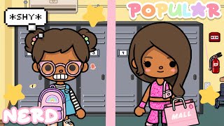 I Went From *NERD TO POPULAR* In Toca World! ⭐️ | VOICED 🔊 | Toca Life World Story