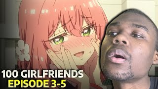 100 Girlfriends That REALLY Really love you Ep 3, 4, 5 REACTION