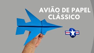 Como fazer um Avião de Papel Clássico: Tutorial Completo.