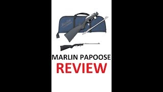 Marlin Papoose 70 PSS Review "Survival Rifles Compared Series" PPS Take Down Stainless