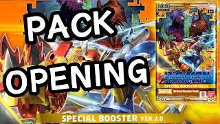 Digimon TCG SPECIAL BOOSTER Ver.2.0 Booster Pack Opening! This is the Best Set is YEARS! (BT18-BT19)