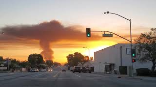 Mushroom cloud morning