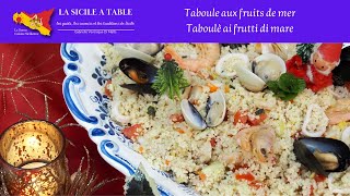 Taboule aux fruits de mer - Taboulè ai frutti di mare