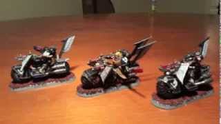 November Ravenwing 2 - First 3-man Squad Done