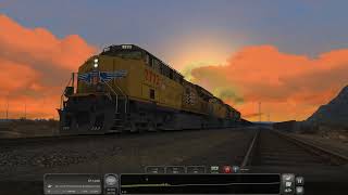 Train Simulator Classic - [ES44AC] - N.S921 Scrap Metal Gondolas From Barstow to Tehachapi - 4K UHD