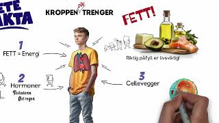 FeteFakta - Kroppen trenger fett