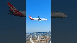 Qantas B787 Arrival at Larnaca Airport (7/10/24)