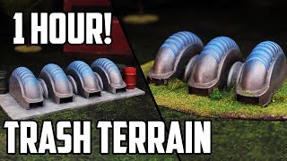 Industrial Trash Warhammer Terrain In 1 Hour