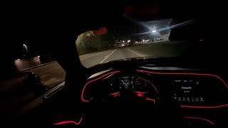 LATE NIGHT SCAT PACK POV DRIVE IN THE CITY (CRAZY LOUD PULLS)