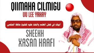 QIIMAHA UU LEE YAHAY CILMIGU {SH:XASAN KAAFI