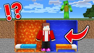 How DIAMOND DIRT BUNKER Save JJ From Mikey in Minecraft Challenge ? - Maizen JJ and Mikey