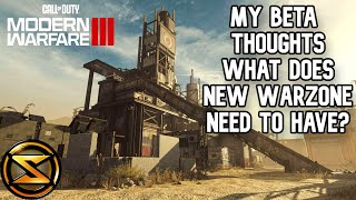 What Does The New Warzone Need To Have? My MW3 Beta Experience