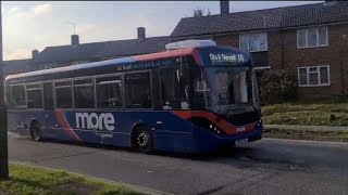 (RARE) Bluestar (ex morebus) e200mmc 258 on the 19 to Thornhill