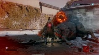 Sekiro bull fight