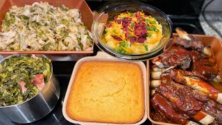 My Big Soul Food Family Dinner - Step by Step Instructions | Tanny Cooks