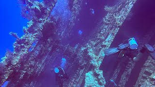 The carnatic shipwreck - scuba diving Egypt red sea iconic