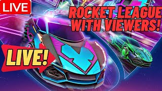 🔴 LIVE | Playing ROCKET LEAGUE WITH VIEWERS! | ! COME JOIN!