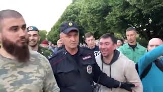 ЛЕВ ПРОТИВ - ВДВ ПРОТИВ ОМОНА ( драка , 18+ )