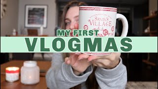 cozy holiday vlog | my workout routine, jewelry haul, knight sneak peek... VLOGMAS 1