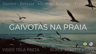 😴💤 RELAXAR OUVINDO O SOM DAS GAIVOTAS NA PRAIA É ÓTIMO | DORMIR, MEDITAR, ESTUDAR, TRABALHAR