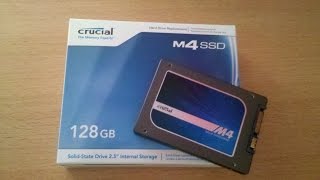 SSD Crucial M4 128gb + TEST