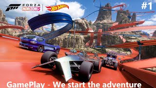 GamePlay Forza horizon 5 DLC Hot Wheels  - We start the adventure #1