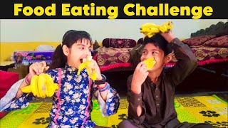 Boy Vs Girl Eating Challenge - Food Eating Challenge - Banana Eating Challenge