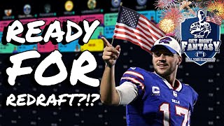 Redraft Full PPR Mock Draft *LIVE*  | 1QB 2RB 2WR 1TE 2FLEX