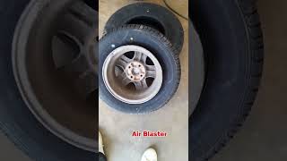 How to inflate your tire using air blaster #shortvideo #tips #trendingshorts #short #tricks