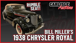 Bill Miller's '38 Chrysler Royal with a rumble seat!