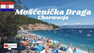 Mošćenička Draga Chorwacja ☀️. Co warto zobaczyć? Plaże i spacer nad brzegiem Adriatyku