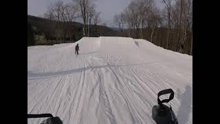 First day at Seven Springs this season