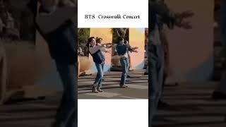 BTS Crosswalk Concert 💘💜 ll WhatsApp status #shorts  #bts #btsarmy