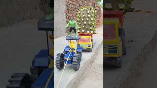 4×4 Desi Trolla ki power se khincha overload truck #viral 🔥4×4 #Power trending ytshorts #jungkook