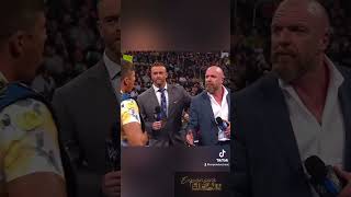 Dont forget #tripleh was #OUTSIDE #expensiveheat #wrestling #wwe #therock #codyrhodes #wrestlingnews