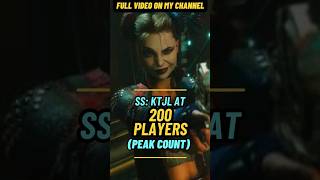 Suicide Squad: Kill The Justice League is sitting at 200 Peak Players #cypherspit